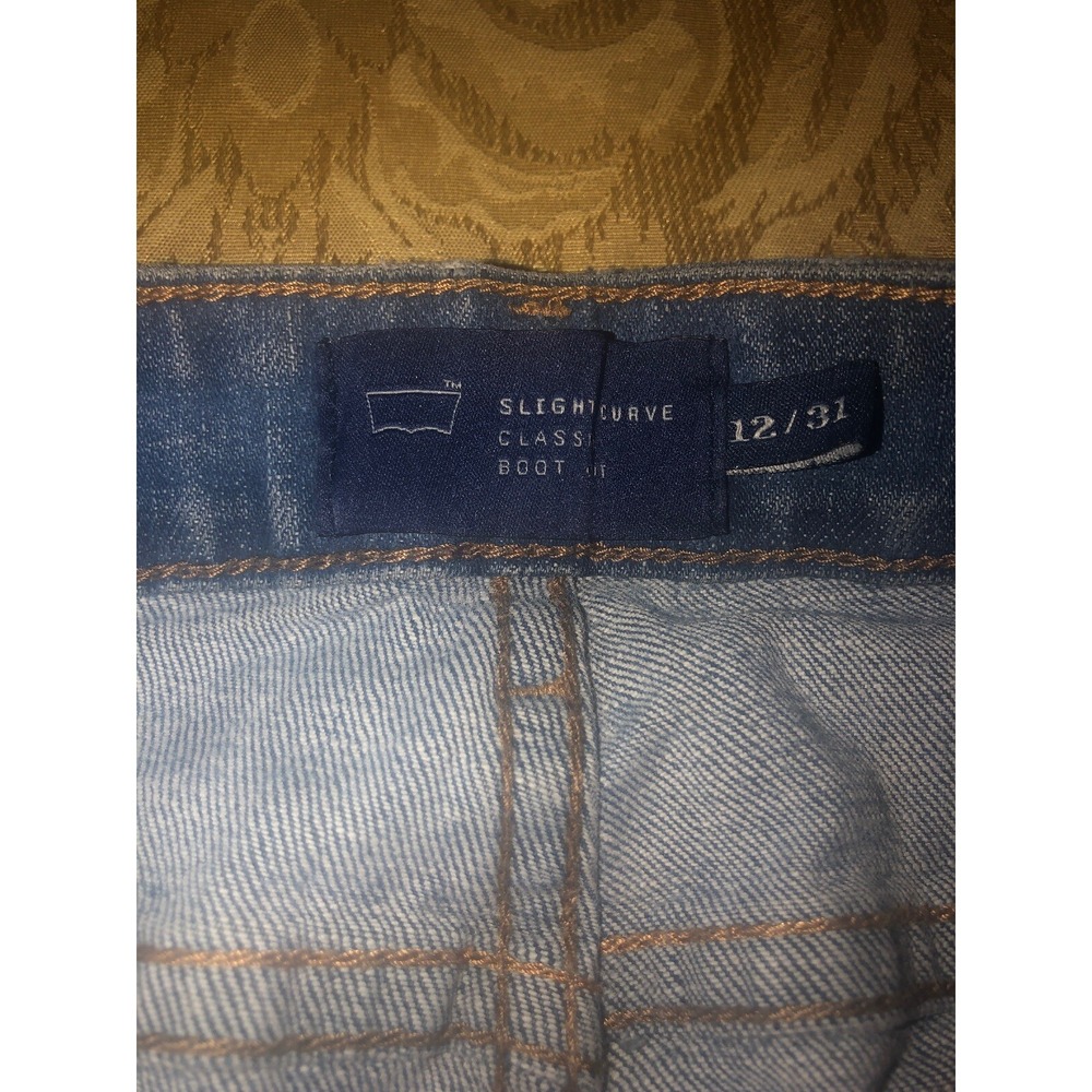 Levi's Womens Slight Curve Bootcut Jeans Size 12 (31 X 27) - Picture 4 of 6